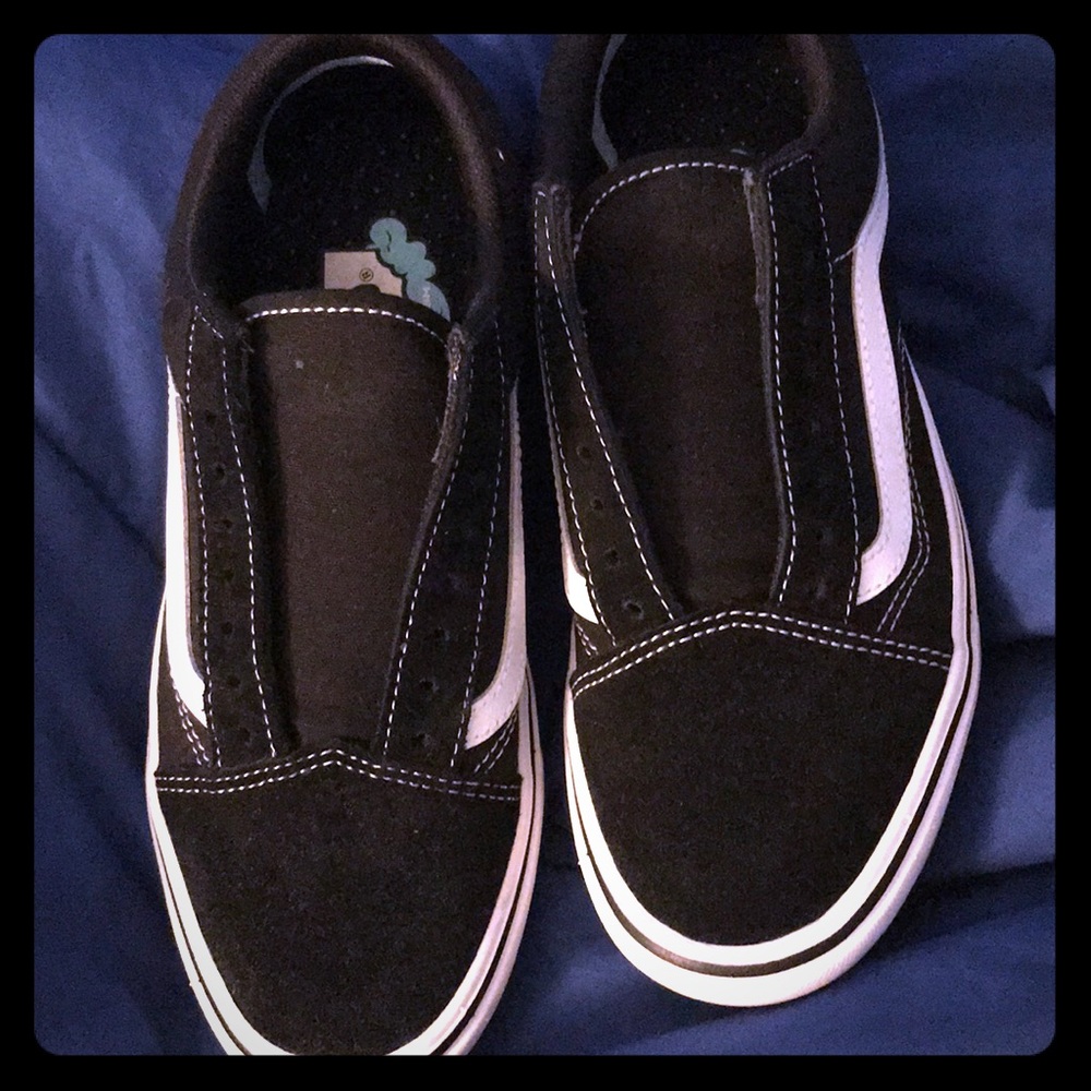 Vans size 8 woman’s. Worn one time.